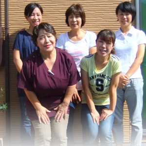 5名看護師。最大限のサポートをさせていただきます 5名看護師。最大限のサポートをさせていただきます